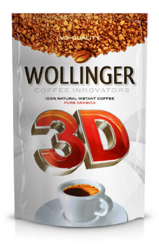 Кофе растворимый WOLLINGER 3D пакет 75 г