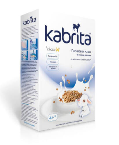Каша Kabrita Гречневая (с 4 месяцев) 180 г.