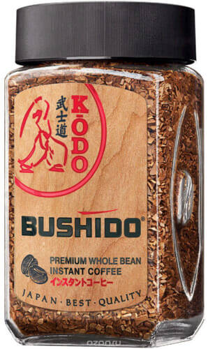 Кофе растворимый с молотым Bushido Kodo 95 г