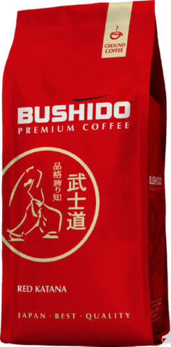 Кофе молотый Bushido Red Katana 227 г
