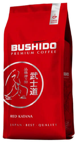 Кофе зерновой Bushido Red Katana 227 г.