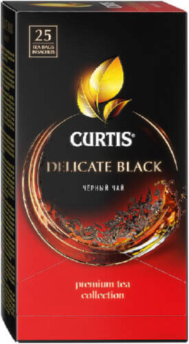 Чай черный Curtis Delicate Black 25 пакетов.
