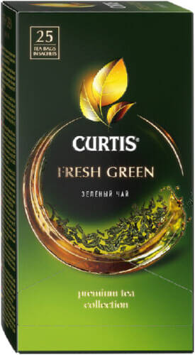 Чай зеленый Curtis Fresh Green 25 пакетов.