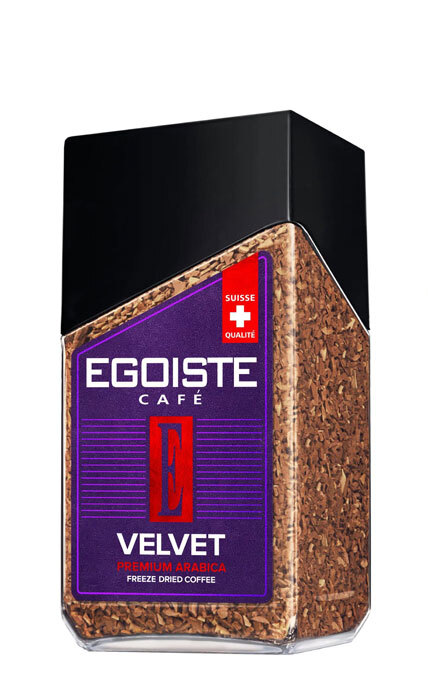 Кофе растворимый с молотым Egoiste Velvet 95 г