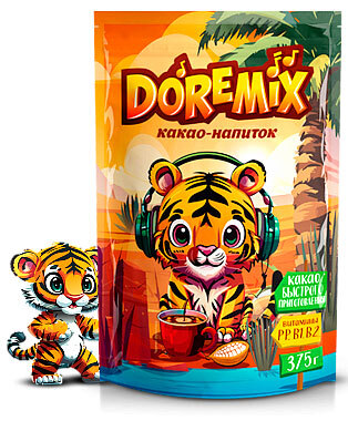 Какао DoReMix Витамины 375 г