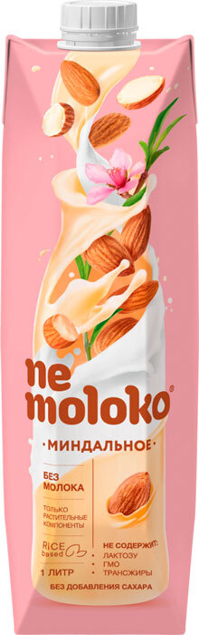 Напиток Nemoloko Миндальное 1,0 л