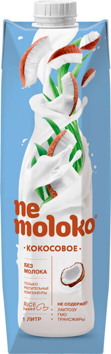 Напиток Nemoloko Кокосовое 1,0 л