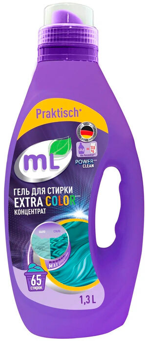 Гель для стирки ML Extra Color 1,3 л