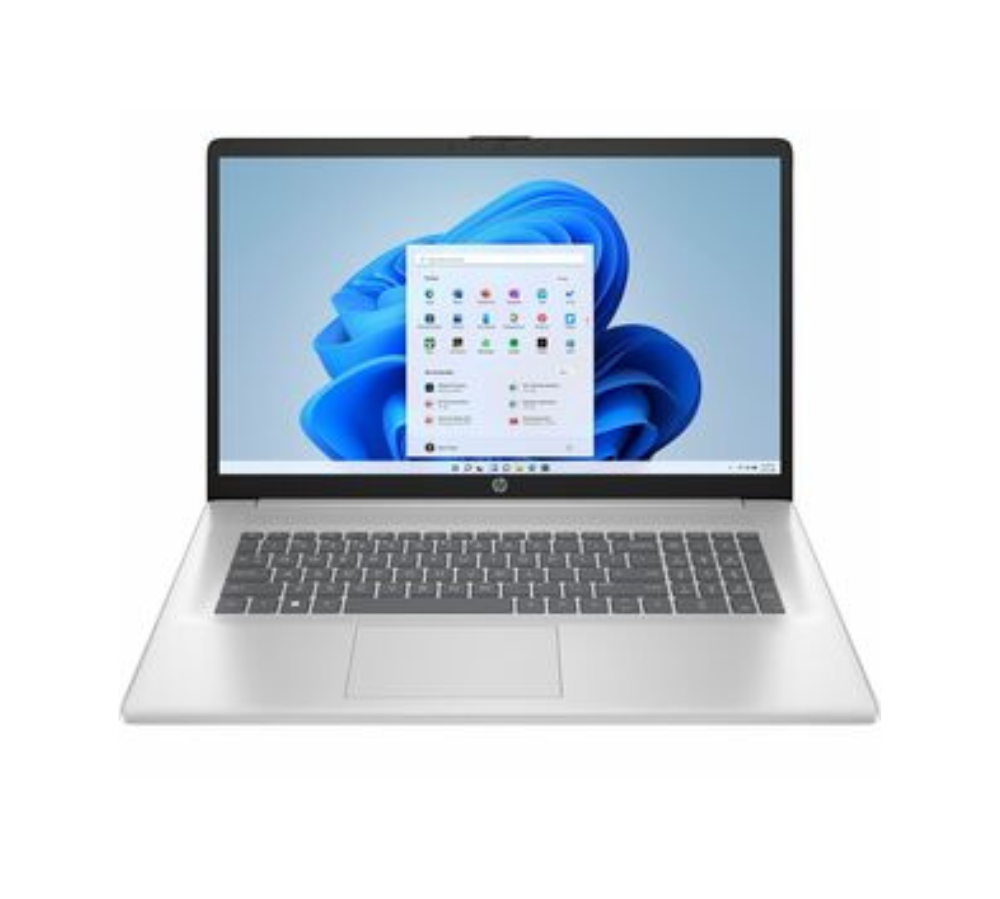 HP 17-cn3123nr 17.3″ Touchscreen Laptop | Intel Core i5-1335U | 16GB RAM | 512GB SSD | Intel Iris Xe | Windows 11 | Refurbished | Natural Silver