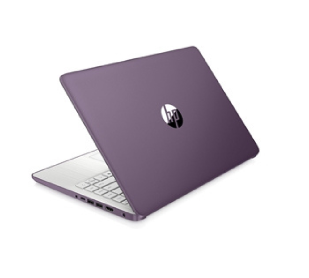 HP 14-dq3024ds 14″ Сенсорный Ноутбук — Intel Celeron N4500, 4GB RAM, 64GB eMMC, Wi-Fi 6, Windows 11 Home, Winter Lavender (Refurbished)