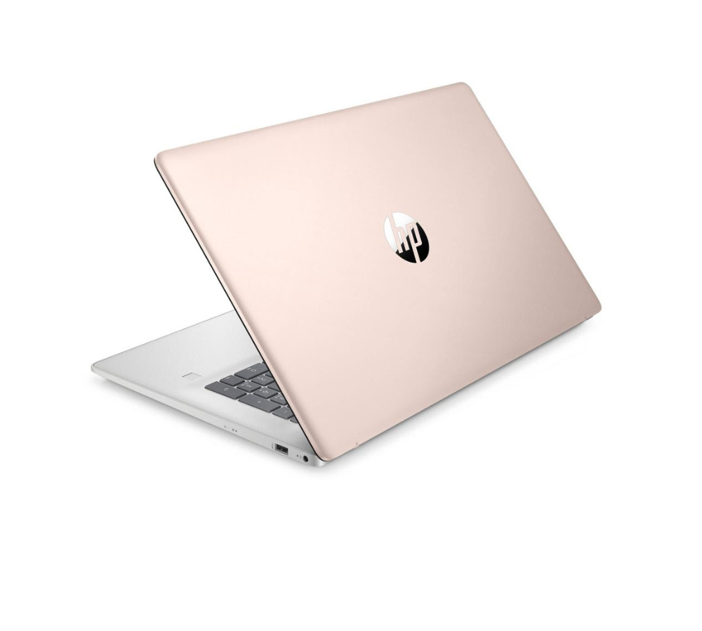 HP 17-cn3000 17-cn3375nr 17.3″ Notebook 💻✨ HP 17-cn3375nr 17.3″ HD+ Laptop – Intel Core i5-1334U, 8GB RAM, 512GB SSD, Wi-Fi 6, Windows 11 Home – Iridescent Pale Rose Gold / Natural Silver (Refurbished)
