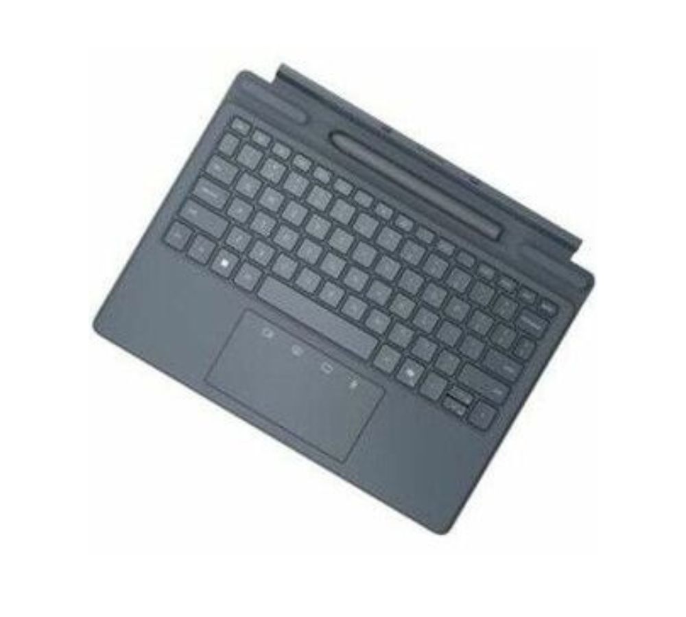 Dell Collaboration Keyboard для планшета Dell | Клавиатура с тачпадом и клавишей Copilot | Английская раскладка (US)