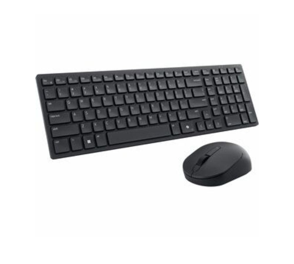 Dell KM555 Wireless Keyboard & Mouse Combo – Bluetooth 5.1 + RF 2.4 ГГц, 4020 DPI, Copilot, для ПК и Mac