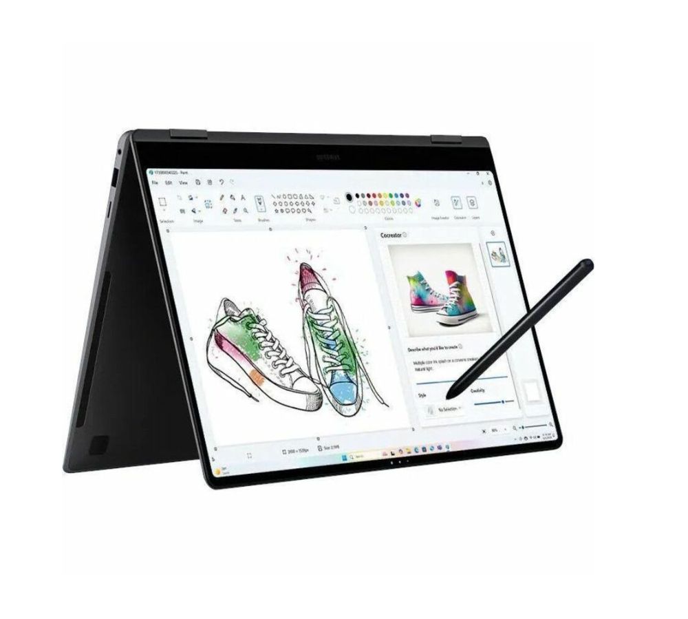 Samsung Galaxy Book5 Pro 360 (NP964QHA-KG1US) | 16″ 3K AMOLED Touchscreen | 120Hz | Copilot+ PC | Intel Core Ultra 7 256V | 16GB RAM | 512GB SSD | Intel Arc 140V | Intel Evo | Gray